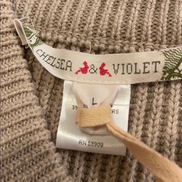 Chelsea & Violet Dresses Chelsea Violet Ribbed Sweater And Slip